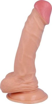 Realistyczne w dotyku i z wyglądu żylaste dildo