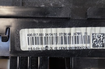 PANEL KLIMATIZACE PEUGEOT 3008 I 09-16R