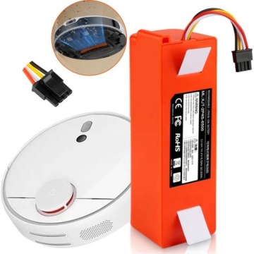Baterie Akumulátor Pro Xiaomi Roborock S50/S51/S55 14.4V Červená 6500 Mah