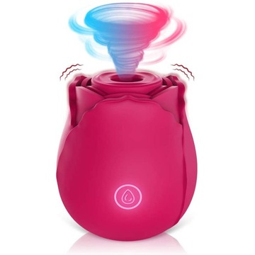 Rose Vibrator Toy Tongue Lick Sucking Rose