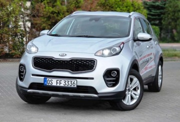 Kia Sportage IV SUV 1.6 T-GDI 177KM 2017 Kia Sportage 1.6 T-GDI 177 KM AWD ASO Navi Kamera CarPlay Bezwypadkowa