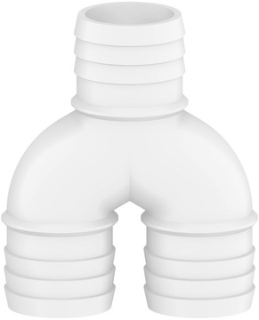 TRÓJNIK ROZDZIELACZ do Rur basenowych Złączka INTEX BESTWAY 38mm + OPASKI