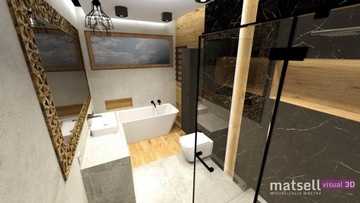 3D-визуализация ванной комнаты онлайн [БЕСПЛАТНО]