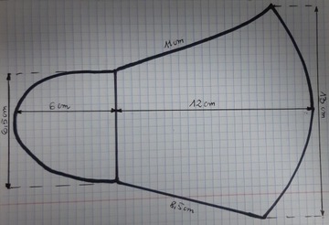 ДВУХСЛОЙНАЯ ХЛОПКОВАЯ МАСКА С ЛАСТИКОМ №11