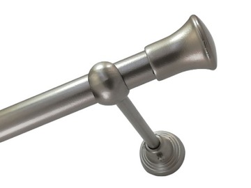 KARNISZ POJEDYNCZY NOWOCZESNY METAL 19, 140 CM