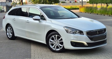 Peugeot 508 I 2017 Peugeot 508 SW 148tys km Full Led Navi Kamera Pano KeyLes Serwis BiałaPerła, zdjęcie 29