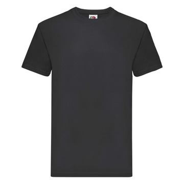 KOSZULKA T-SHIRT FRUIT OF THE LOOM PREMIUM CZARNA 3XL