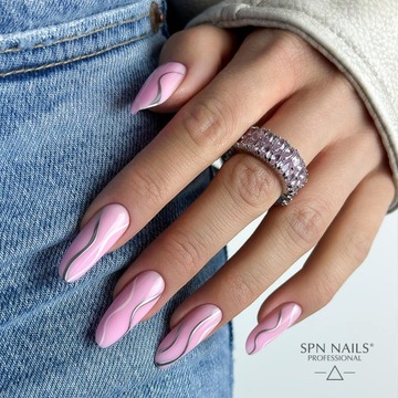 Гибридный лак для ногтей серебряный серебряный хром ультрафиолетовый ультрафиолетовый ультрафиолетовый ультрафиолетовый ультрафиолетовый LAQ 8ml Spn Nails