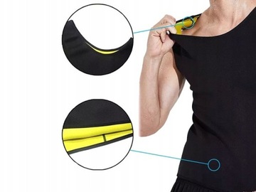 МУЖСКАЯ ФУТБОЛКА ДЛЯ ФИТНЕСА ИЗ НЕОПРЕНА ДЛЯ ПОХУДЕНИЯ XXL