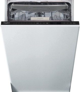 Встраиваемая посудомоечная машина Whirlpool WSIP 4O33PF E, 10 комплектов, 6. Третья корзина Sense