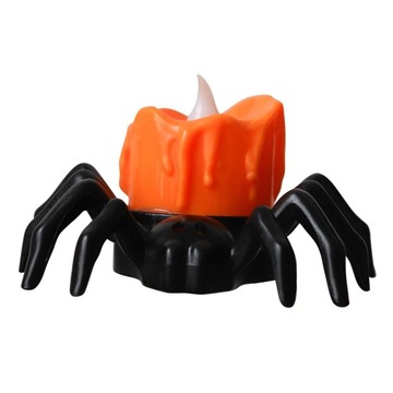 Хэллоуинские свечи Беспламенные тыквенные фонари Светодиодные свечи