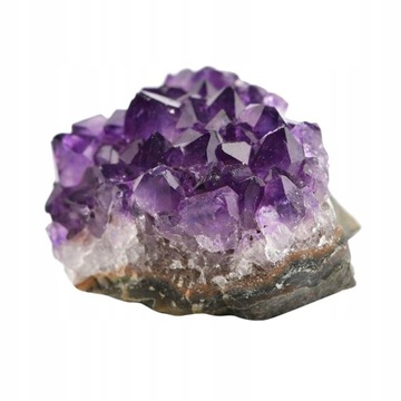 Naturalny surowy ametyst kwarcowy Geode Druzy