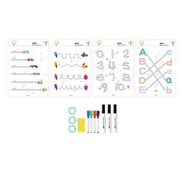 книги для рисования Letter Tracing Practice 32 C