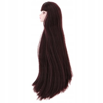 1/ Скульптура с каштановыми волосами для БЖД, для