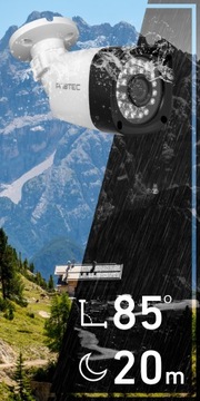 НАБОР ИЗ 4 КАМЕР 8MPX РАЗРЕШЕНИЕ 4K HDD 4TB