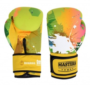 RĘKAWICE BOKSERSKIE SPARINGOWE MASTERS TRENINGOWE RPU-WASH 12 oz