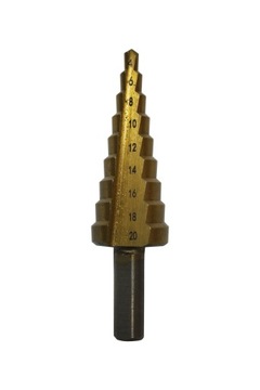 НАБОР СВЕРЛ 4-12 4-20 4-32 ГРАДУСА GEKO КОНИЧЕСКИЙ ТИТАН