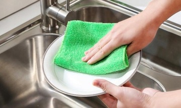 5/20 szt. Ściereczki do naczyń z włókna bambusowego o wysokiej wydajności