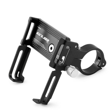 UCHWYT ROWEROWY MOTOCYKLOWY NA TELEFON GUB P10 + GUMA - NA ROWER DO ROWERU