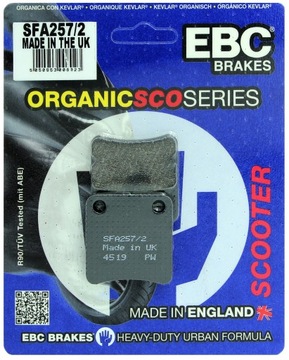 KLOCKI HAMULCOWE EBC SFA257/2