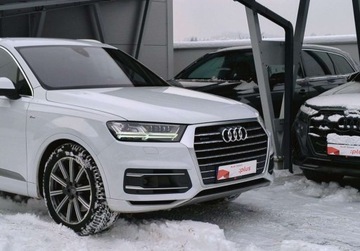 Audi Q7 II SUV 3.0 TDI 272KM 2017 Audi Q7 Salon PL Bezwypadek Pneumatyka 2x S-Line Matrix ACC Bose 7 os, zdjęcie 32