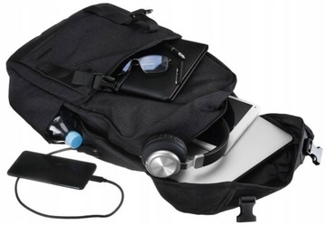 Duży plecak z miejscem na laptopa i portem USB - David Jones DAVID JONES