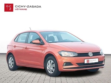 Volkswagen Polo V Hatchback 3d Facelifting 1.0 75KM 2017 Volkswagen Polo SalonPL 75KM MPI Trendline Pakiety Czujniki x2 Klimatyzajc, zdjęcie 2