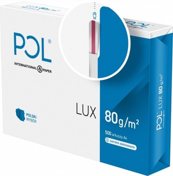 PAPIER KSERO biurowy POLLUX 80G A4 500 Arkuszy