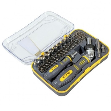 Śrubokręt w zestawie z bitami 61 elementów MadLit