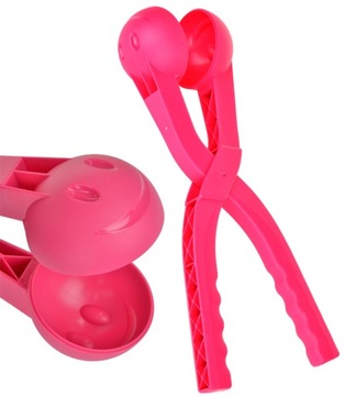 МАШИНА ДЛЯ СНЕЖКОВ Машина для снежков Машина для снежков РОЗОВЫЙ смайлик CE