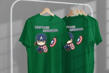 KOSZULKA T-SHIRT CAPTAIN AMERICA MARVEL 3XL JAKOŚĆ