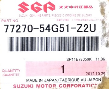 VRSTVA DVEŘE ZADNÍCH SUZUKI AERIO LIANA NOVÁ OE