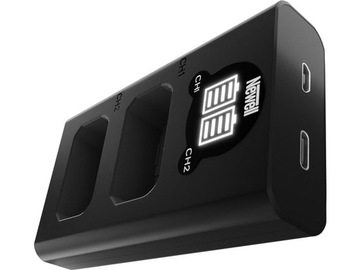 Двухканальное зарядное устройство для аккумулятора NEWELL DL-USB-C+2