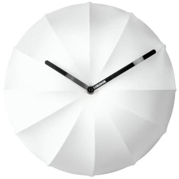 ПОДАРОК ​​Karlsson Настенные часы Stretch белые 40см KA5792WH