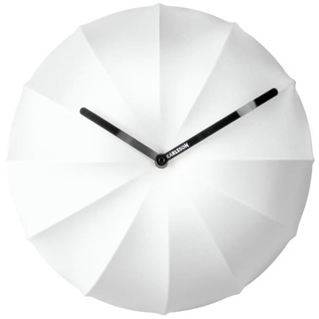 PREZENT Zegar ścienny Karlsson Stretch biały 40cm KA5792WH