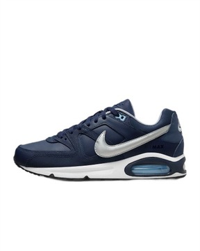 BUTY MESKIE NIKE AIR MAX COMMAND LEATHE SKÓRA 749760 GRANATOWE r. 41