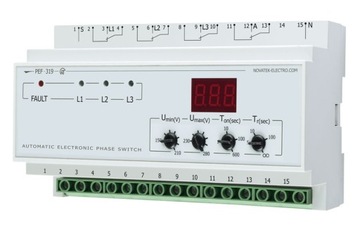 Automatyczny przełącznik faz elektroniczny PEF-319