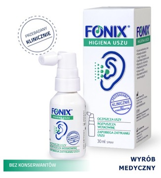 Spray do uszu Fonix - Higiena uszu - 30 ml