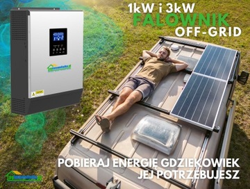 Инвертор Солнечный инвертор PWM 3KW50A OFF-GRID Для хранения энергии + WiFi