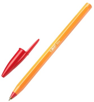 Ручка Bic Orange 0,3мм красная x10