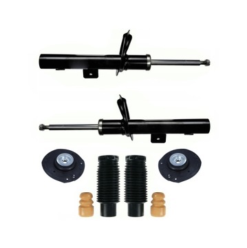 AMORTYZATORY PRZÓD PODUSZKI do PRZÓD PEUGEOT 206