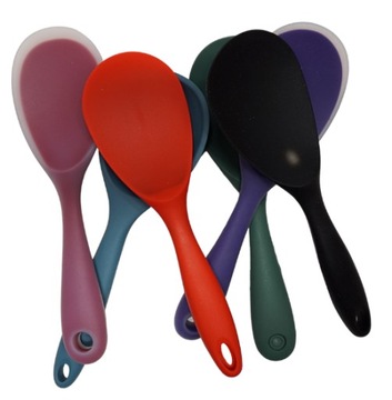 СИЛИКОНОВАЯ КУХОННАЯ ЛОЖКА ШПАТЕЛЯ 22,5 СМ