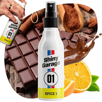 Zapach do samochodu odświeżacz naturalny neutralizator SHINY GARAGE 150 ml