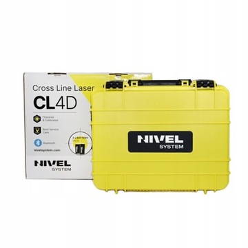 СИСТЕМА NIVEL CL4D-P КРЕСТОВЫЙ ЛАЗЕР ПУРПУРНЫЙ CLS4