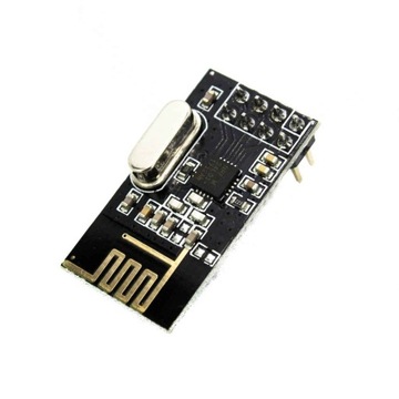 Moduł radiowy nRF24L01+ 2,4GHz THT