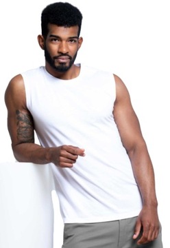 Koszulka Tank Top bez rękawów 100% baw. Kolory S
