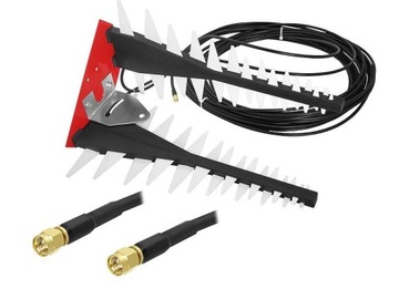 ANTENA KIERUNKOWA ZEWNĘTRZNA L4G MIMO 4G/3G/2G LTE SMA 2x15m