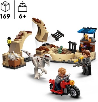 LEGO Jurassic World 76945 Атроцираптор: Погоня на мотоцикле — Мега-набор