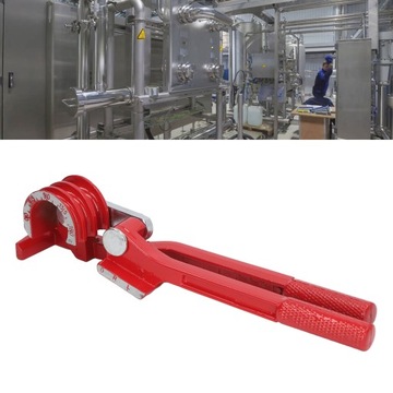 Miniaturowa giętarka do rur ze stopu aluminium, czerwona, 3 w 1, 6 mm, 8 mm, 10 mm, ręczna, do gięcia rur