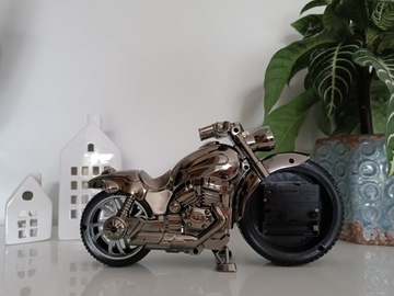 МОТОР МОТОЦИКЛ БОЛЬШОЙ ЧОППЕР ЧАСЫ БУДИЛЬНИК